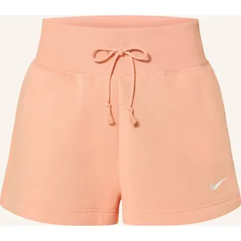 Nike Dámské Šortky Z Mikinové Látky Phoenix, tmavě oranžová, 40