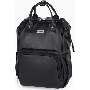 Přebalovací taška PETITE&MARS Batoh přebalovací na kočárek Jasper Absolute Black