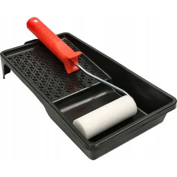 Malířský váleček MALÍŘSKÁ SADA SADA VANIČKA + HOUBOVÝ VÁLEČEK 100MM