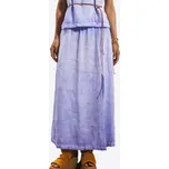 #VDR Linen Lilac sukně L Modrá