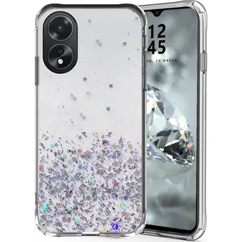 Pouzdro na mobilní telefon Zadní Kryt BBE CASE pro Oppo A38 průhledný