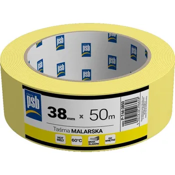 Žlutá malířská páska PSB 38mm x 50m