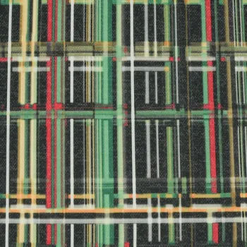 Svetrovina N6374, barevný vzor, š.150