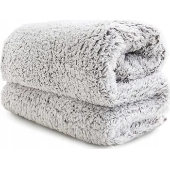 deka Bedsure Sherpa Fuzzy 130 x 150 cm šedá