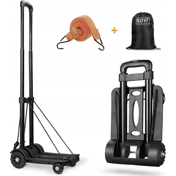 Zahradní vozík SKLÁDACÍ SKLADOVÝ VOZÍK TRANSPORTNÍ MAX. 50 KG