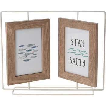 Rám na obraz Dřevěný fotorámeček 26,5x6x32,5 cm