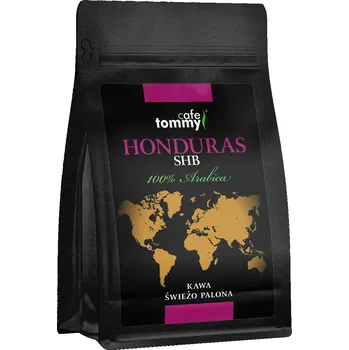 Káva Tommy Cafe Honduras SHG Arabica zrnková Káva 250 g