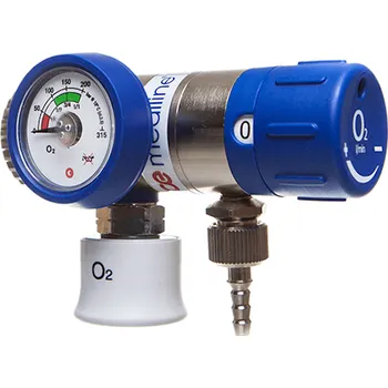 Kyslíkový koncentrátor GCE lahvový redukční ventil Mediselect II 6 L/min O2
