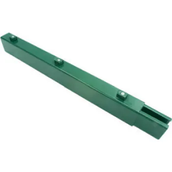 Plotový sloupek Prodloužení sloupku 60x40 rovné s příchytkami zelené