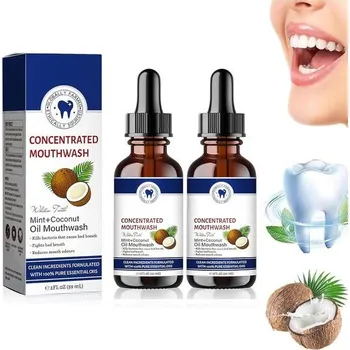 Ústní voda Ústní voda s kokosovým olejem