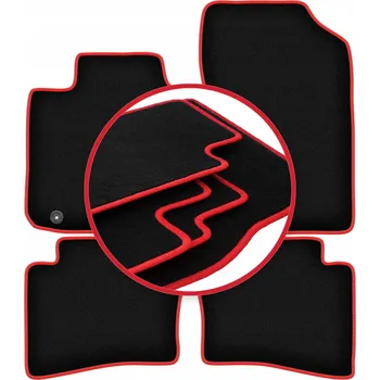 autokoberec Velurové autokoberce Wielganizator, sada 4 kusů