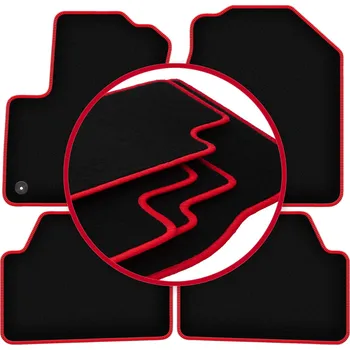 autokoberec Velurové autokoberce Wielganizator, sada 4 kusů