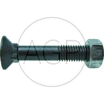 Šroub Šroub s maticí M12 x 70 DIN 608 8.8 k srdcovým radlicím pro těžké kultivátory