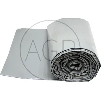 Plachta na motorové vozidlo Ochranná plachta na žací lišty rotaček šedá šířka 470 mm, ochranná plachta na sekačky za traktor