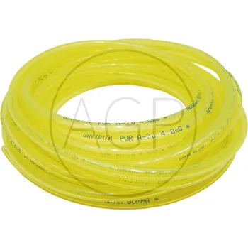 Univerzální palivová hadice průměr 6,5 mm čirý polyuretan pro čtyřtaktní motory délka 7,6m