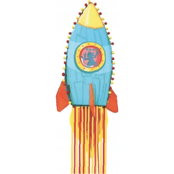 Obraz PINIATA RAKETA NA NAROZENINY PRO DĚTI STYLEX