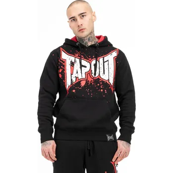 Pánská mikina Tapout Men's hooded sweatshirt regular fit Tapout černá 2818134