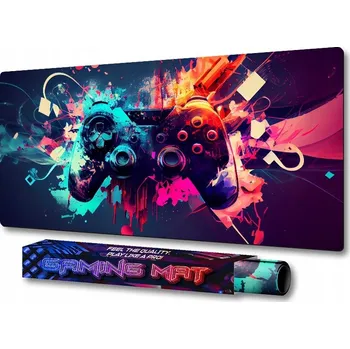 Podložka pod myš HERNÍ PODLOŽKA POD MYŠ PS5 xbox pad 70X35 Pro hráče GAMING PRO