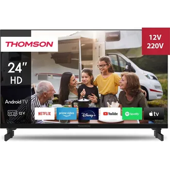 Televizor SMART TELEVIZE 12V 24 PALCŮ THOMSON 24HA2S13 BLUETOOTH WiFi GOOGLE TV DVBT2