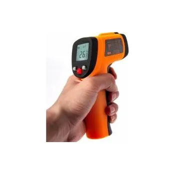 Infračervený laserový bezdotykový teploměr -50°C až +380°C (-58–716°F)