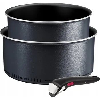 Hrnec SADA HRNCŮ TEFAL INGENIO 2x rendlíky 16/20 + rukojeť 3 prvky l0369452