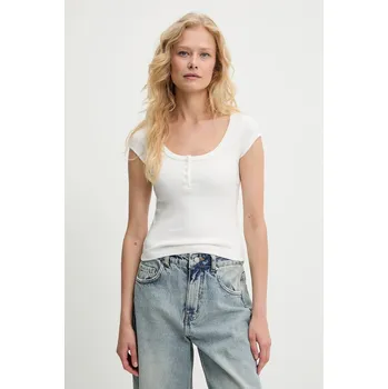 Tričko Answear.LAB dámské, bílá barva sng.145.tos 00X, vel. L