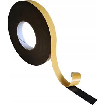 Lepicí páska 6mm/50m OBOUSTRANNÁ PĚNOVÁ LEPICÍ PÁSKA ČERNÁ 0,32mm pro rolety a lišty