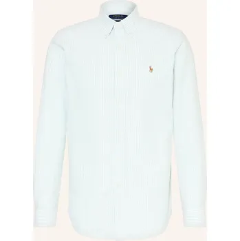 Pánská košile Polo Ralph Lauren Pánská Košile Custom Fit, mátová / bílá, 38