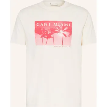 Pánské tričko Gant Pánské Tričko, krémová, XXL