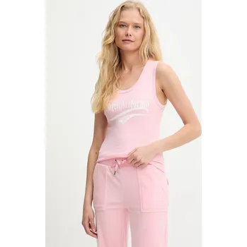 Top Juicy Couture CALIFREAKINFORNIA RIB VEST JCNLV225459 růžová 03X, vel. XS