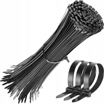 Stahovací páska STAHovací PÁSKY 200x3.6mm ČERNÉ 100 ks