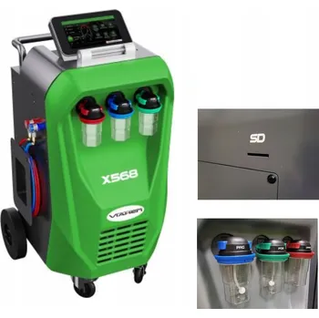 Klimatizace AUTOMATICKÁ STANICE KLIMATIZACE X568 PRO 1234YF HYBRIDNÍ, ELEKTRICKÁ A SPALOVACÍ VOZIDLA