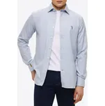 BILLIONAIRE Sky Light Blue košile 5XL Modrá