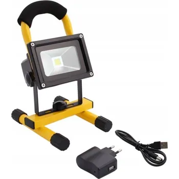 LED PŘENOSNÝ REFLEKTOR PROFESIONÁLNÍ 10 W HALOGENOVÁ LAMPA S RUKOJETÍ PRACOVNÍ