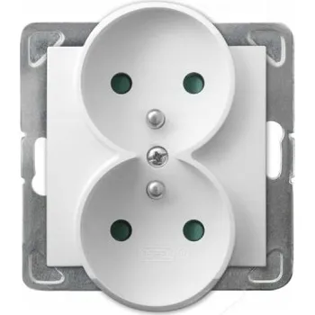 Elektrická zásuvka Elektrická Zásuvka Ospel bílá