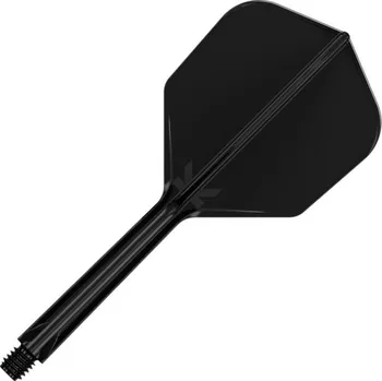 Příslušenství pro šipky Target - darts Letky K-Flex - No6 - Medium - Black TRG410002