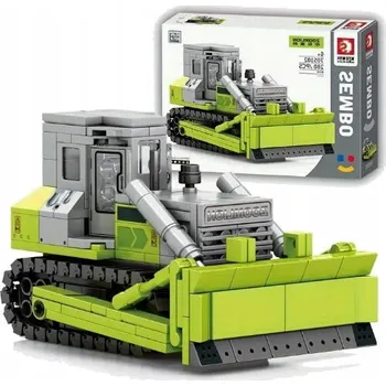 ostatní stavebnice STAVEBNICE BULDOZER BAGR STAVEBNÍ VOZIDLO SUPER SADA KOSTEK 236