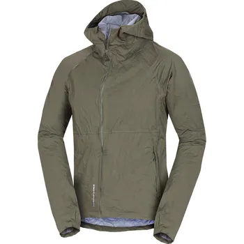 Pánská větrovka Northfinder Pánská nepromokavá sbalitelná 2,5-vrstvá bunda NORTHKITPRO1, zelená, 181228