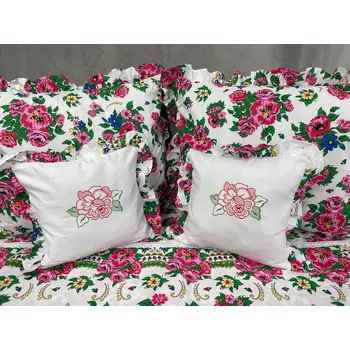 Povlečení Vyšívané Povlečení, svatba, Den babiček, svátek matek, dárek