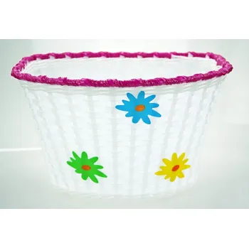 Košík na láhev Přední košík na kolo JET OLIVKA bílý