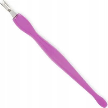 ŠKRABKA NA NEHTY, VYKRAJOVÁTKO NA KŮŽIČKU, OBOUSTRANNÉ, S KOPYTEM, RŮŽOVÝ