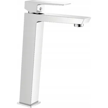 Vodovodní baterie Stojánková umyvadlová baterie Invena PAROS, stříbrná