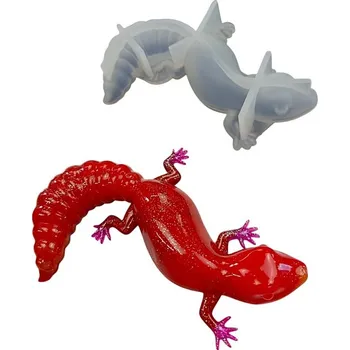 Forma na odlévání Silikonová forma – ještěrka gekončík 3D