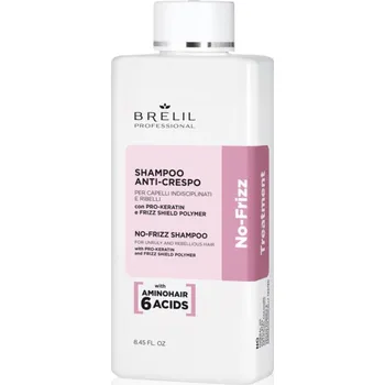 Šampon Brelil Professional No Frizz šampon pro nepoddajné a krepatějící se vlasy 250 ml