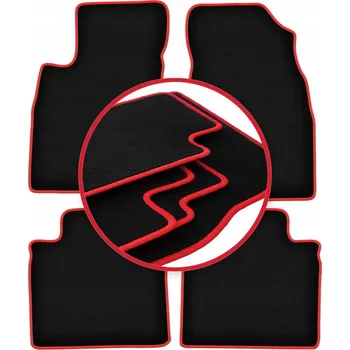 autokoberec Velurové autokoberce Wielganizator, sada 4 kusů