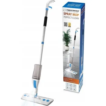 mop DLOUHÝ PLOCHÝ MOP S ROZPRAŠOVAČEM NA PODLAHU, NÁHRADNÍ HLAVICE Z MIKROVLÁKNA, 126 CM, 600 ML