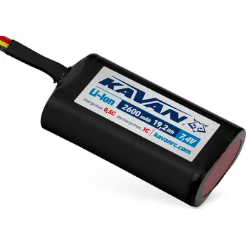 RC model KAVAN Li-Ion 2600 mAh/7,4V TX