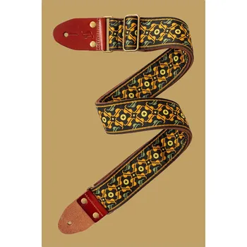 Kytarový popruh Stagg SWO-30TH-ORG, tkaný nylonový popruh, oranžový