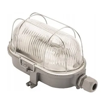 Lampička Kanálová lampa LOFT, velká ovál, litinová, !