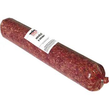 Falco HOVĚZÍ OŘEZ S DROBY - MRAŽENÝ SALÁM 1 kg